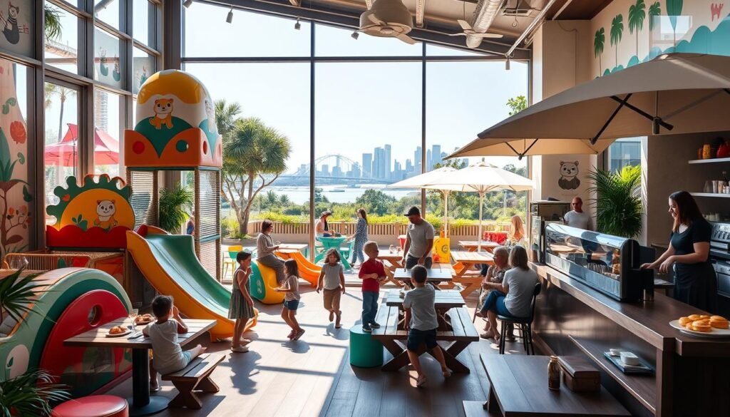 Sydney cafes with play areas